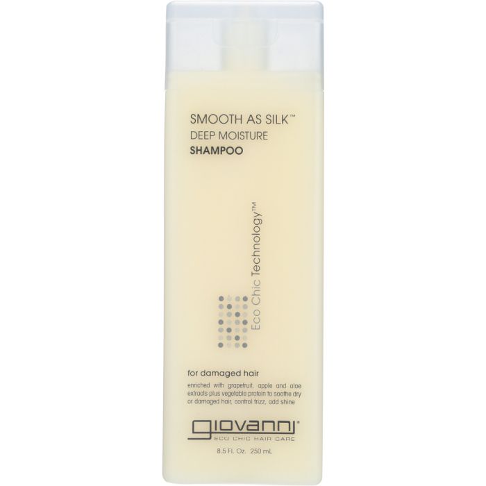 GIOVANNI COSMETICS: Smooth As Silk Deep Moisture Organic Shampoo, 8.5 oz