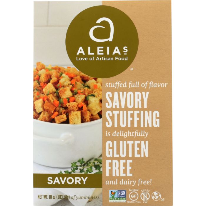 ALEIAS: Stuffing Mix Savory Gluten Free, 10 oz