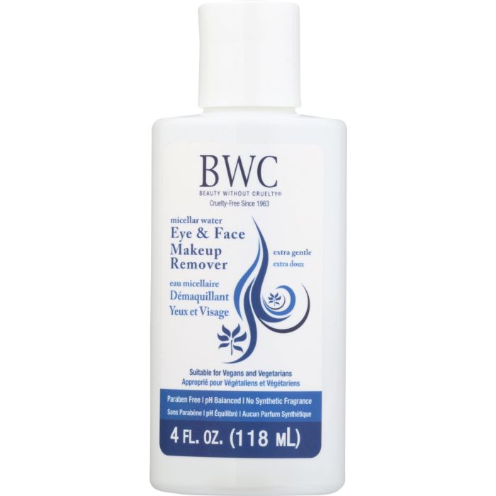 BEAUTY WITHOUT CRUELTY: Eye Makeup Remover Extra Gentle, 4 oz