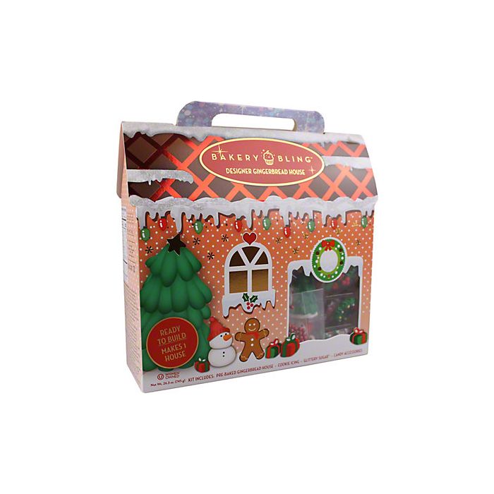 BAKERY BLING: Cookie Gingerbread House, 27.21 oz
