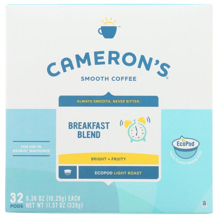 CAMERONS SPECIALTY COFFEE: Coffee Breakfast Blend, 11.57 oz
