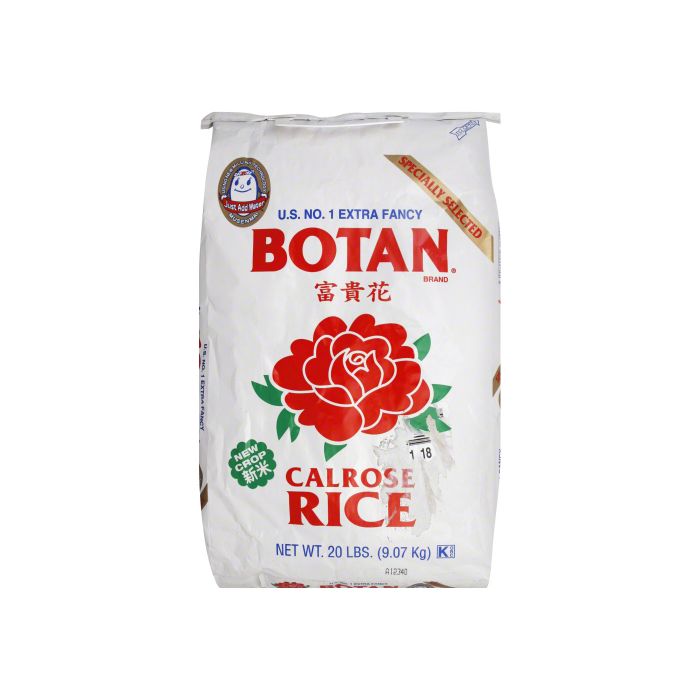 BOTAN: Rice Calrose, 20 lb