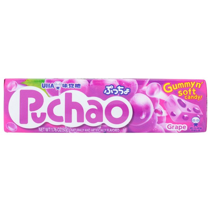 UHA MIKAKUTO: Puchao Soft Candy Grape, 1.76 oz