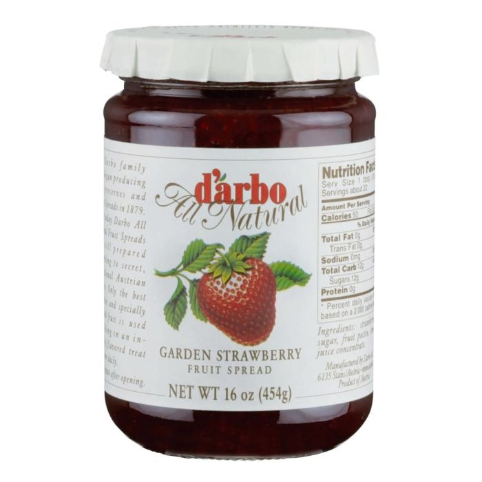 DARBO: Garden Strawberry Fruit Spread, 16 oz