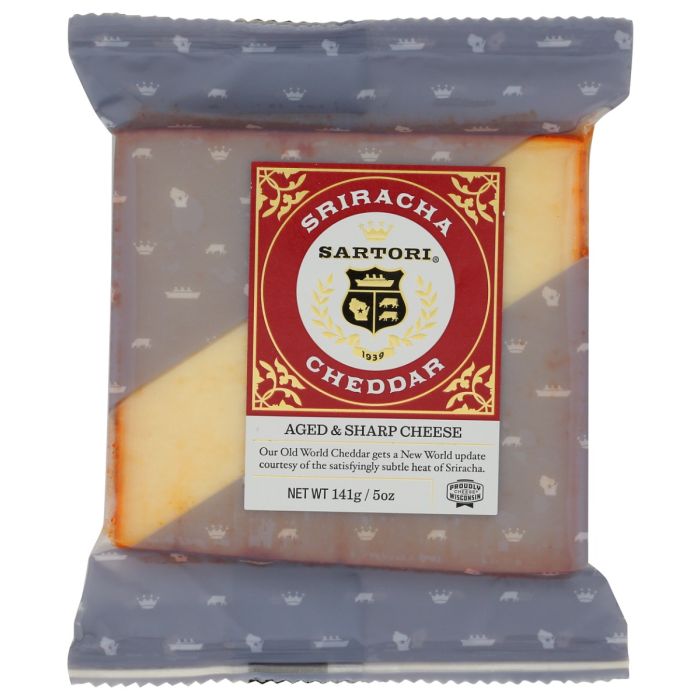 SARTORI: Sriracha Cheddar Cheese, 5 oz