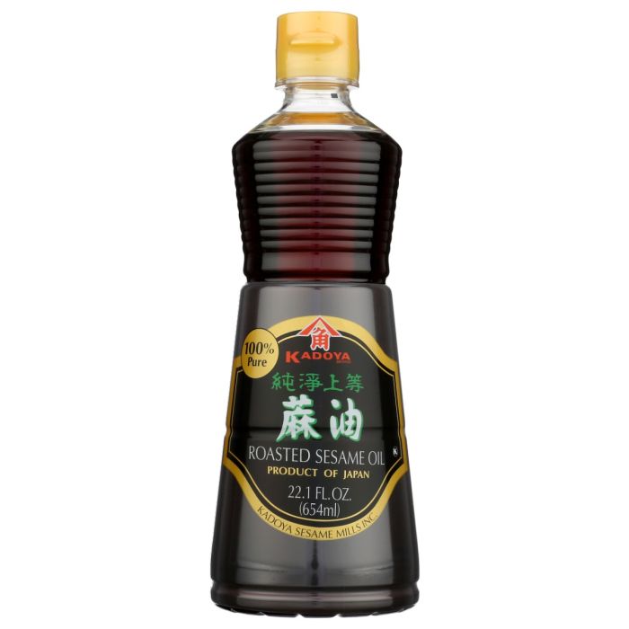 KADOYA: Roasted Sesame Oil, 22.1 fo
