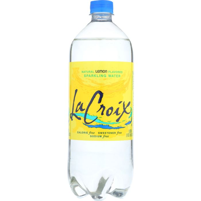 LA CROIX: Lemon Sparkling Water, 1 Lt