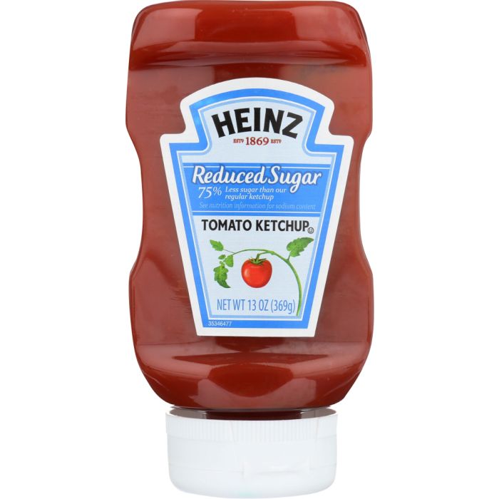 HEINZ: Ketchup Reduced Sugar, 13 oz