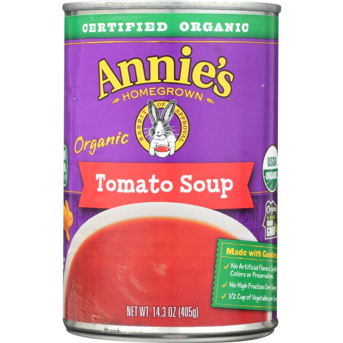 ANNIES HOMEGROWN: Organic Tomato Soup, 14.3 oz