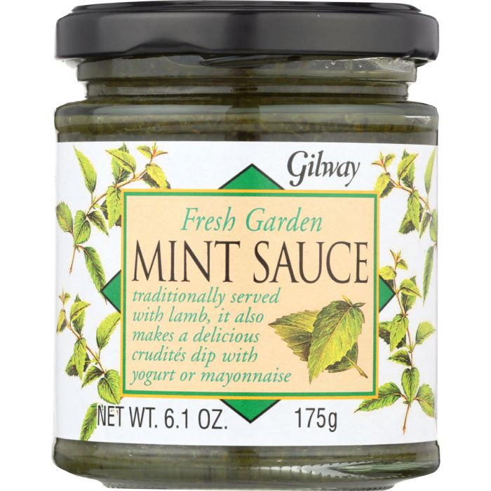GILWAY: Fresh Garden Mint Sauce, 6.1 oz