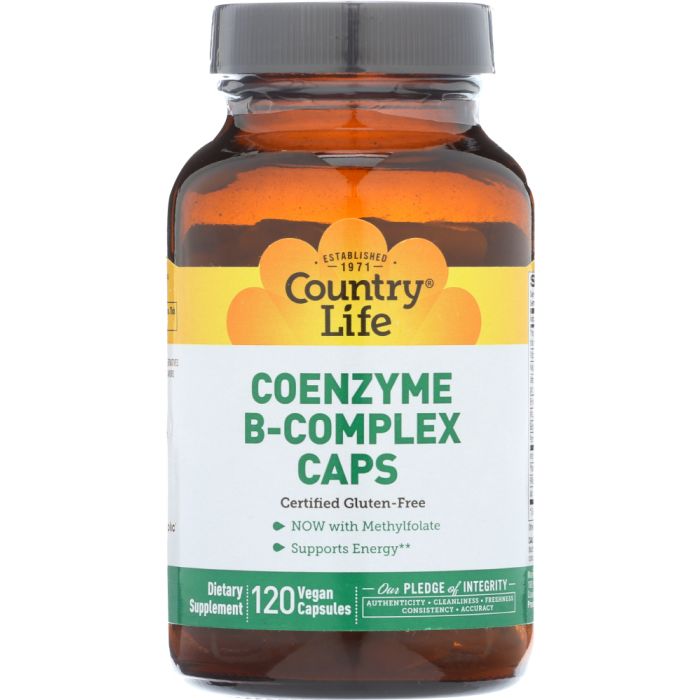 COUNTRY LIFE: Coenzyme B Complex Caps, 120 vc
