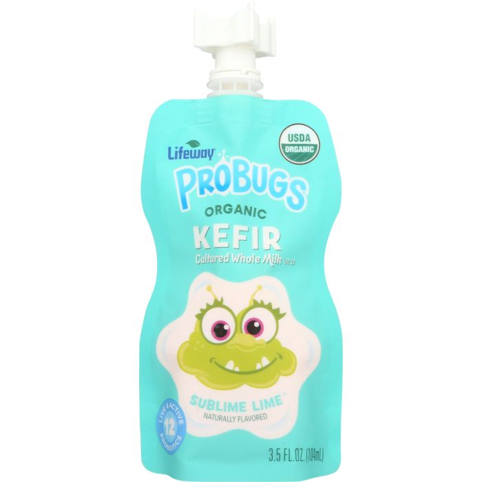 LIFEWAY: Kefir Probug Sublime Lime Organic, 3.5 oz