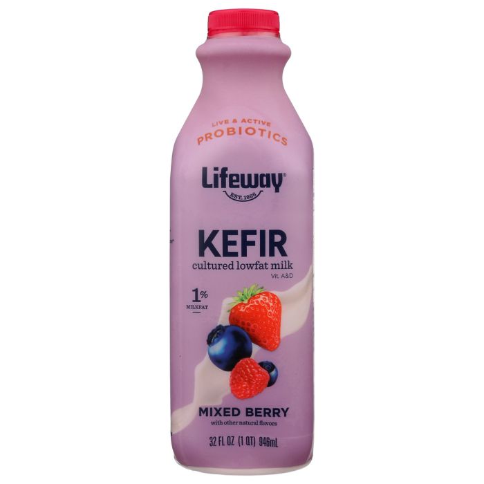 LIFEWAY: Kefir Lowfat Mixed Berry, 32 fo