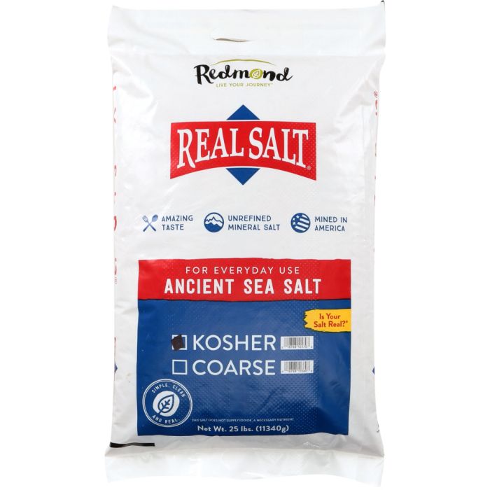 REDMOND: Real Salt Bulk, 25 lb