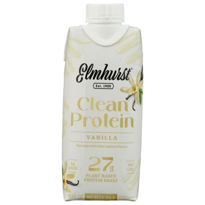 ELMHURST: Clean Protein Vanilla Protein Shake, 11 fo