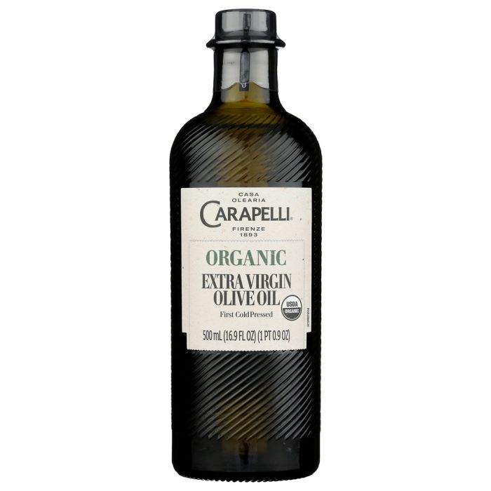 CARAPELLI: Extra Virgin Olive Oil Organic, 500 ml