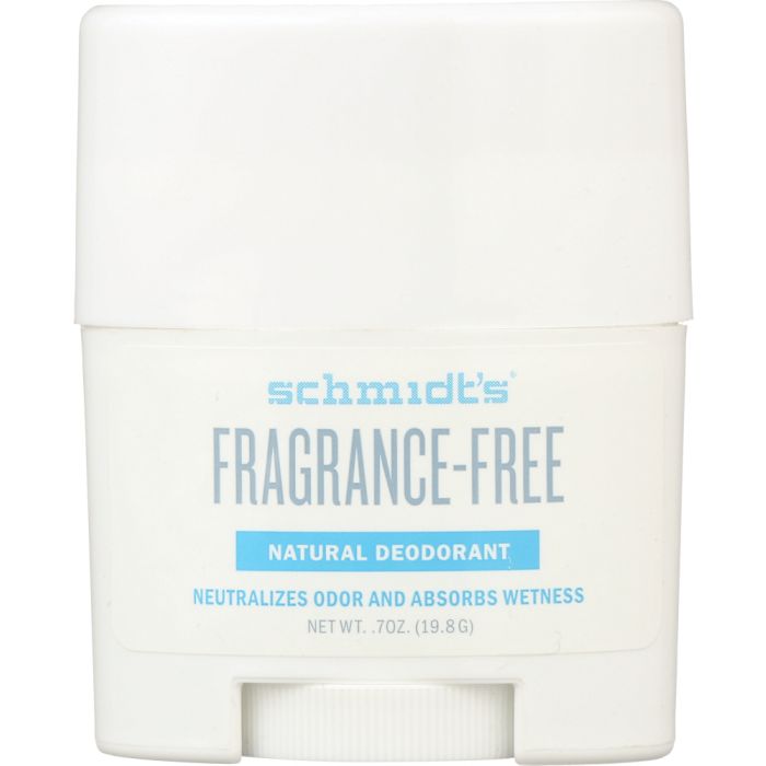 SCHMIDTS: Natural Deodorant Fragrance Free, 0.7 oz
