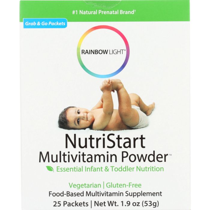 RAINBOW LIGHT: NutriStart Multivitamin Powder, 25 Easy-Mix Packets