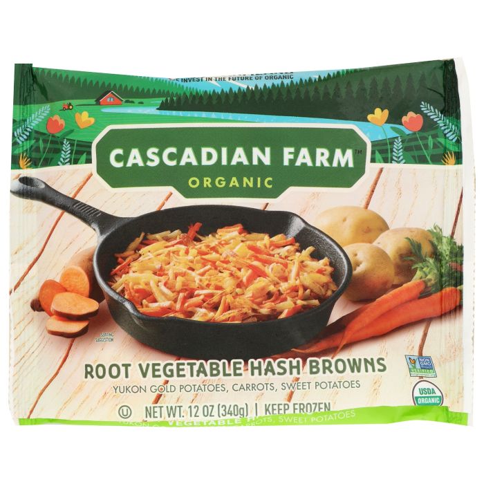 CASCADIAN FARM: Organic Root Vegetable Hashbrowns, 12 oz