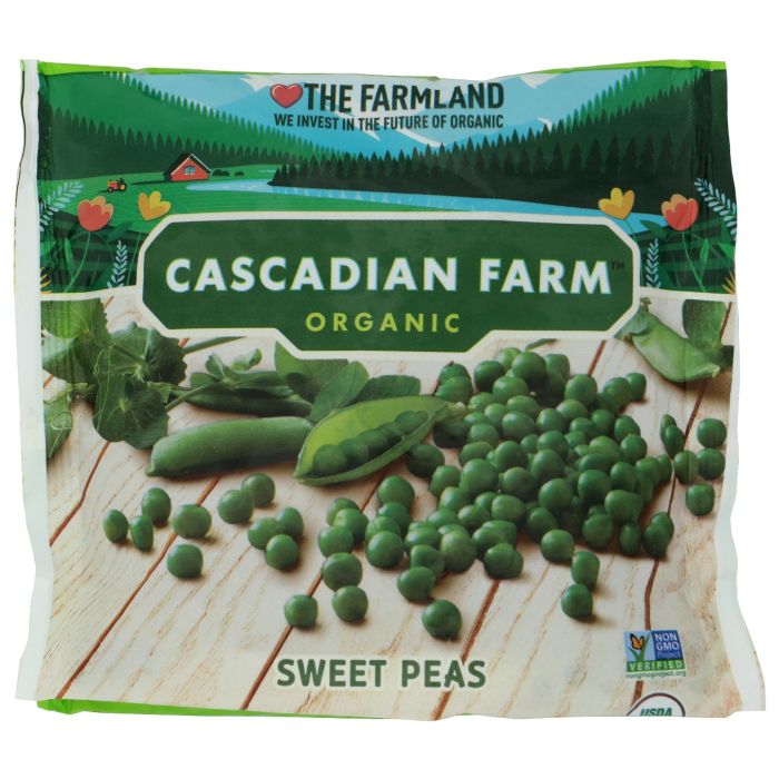 CASCADIAN FARMS: Sweet Peas, 10 oz
