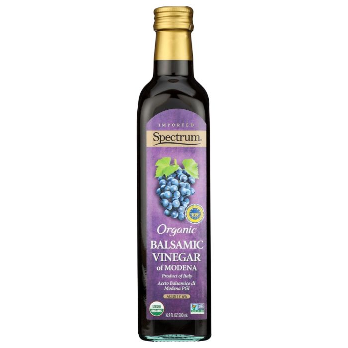 SPECTRUM NATURALS: Vinegar Balsamic, 16.9 oz