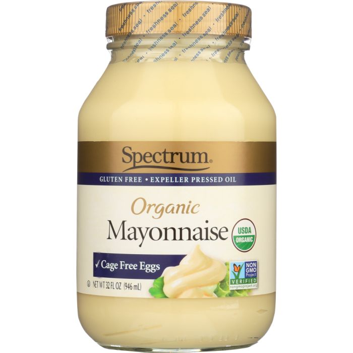 SPECTRUM NATURALS: Organic Mayonnaise, 32 oz