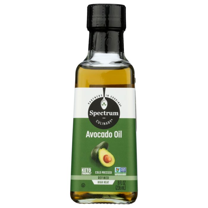 SPECTRUM NATURALS: Avocado Oil Refined, 8 oz