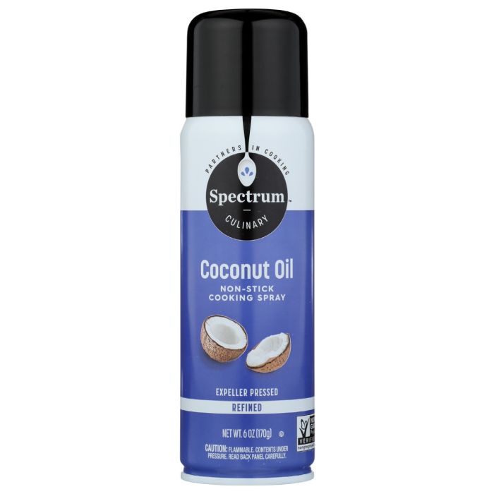 SPECTRUM NATURALS: Coconut Oil Cooking Spray, 6 oz