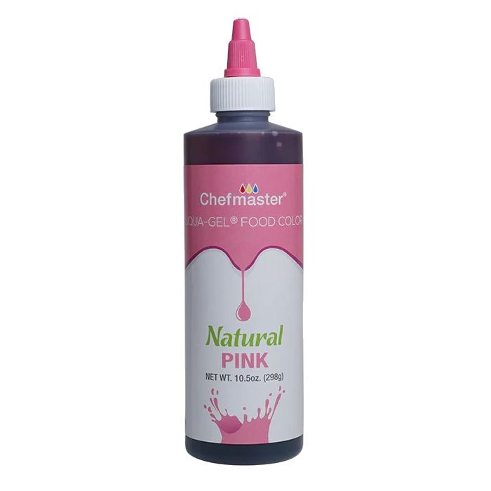 CHEFMASTER: Natural Pink Liqua-Gel Food Coloring, 10.5 oz