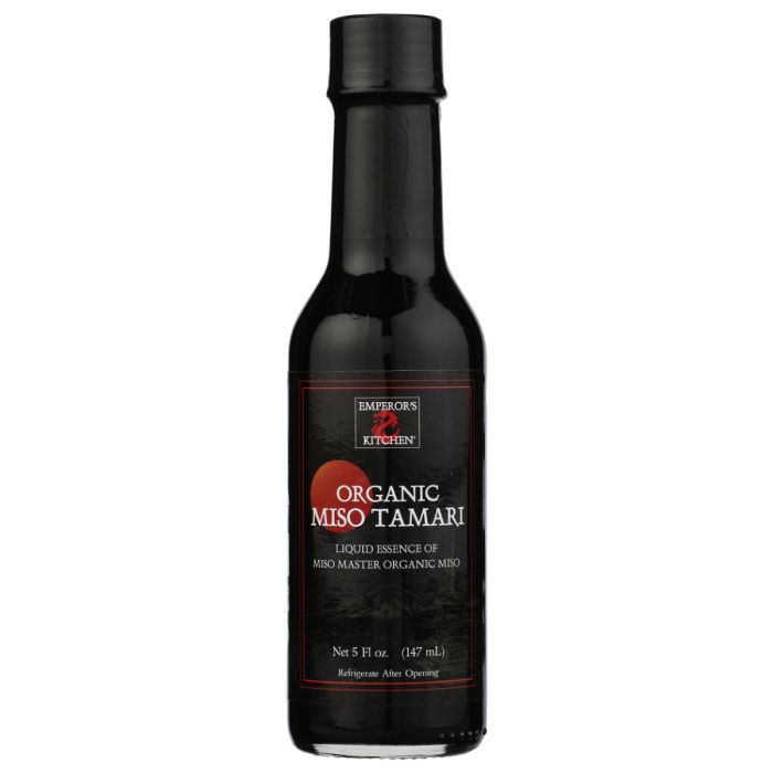 EMPEROR'S KITCHEN: Organic Miso Tamari Sauce, 5 fo