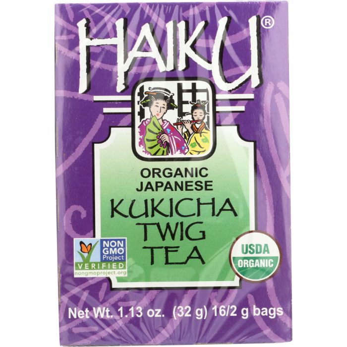 HAIKU: Organic Japanese Kukicha Twig Tea, 16 bg