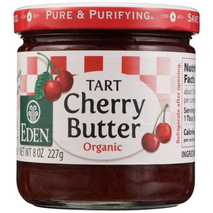 EDEN FOODS: Organic Tart Cherry Butter, 8 oz