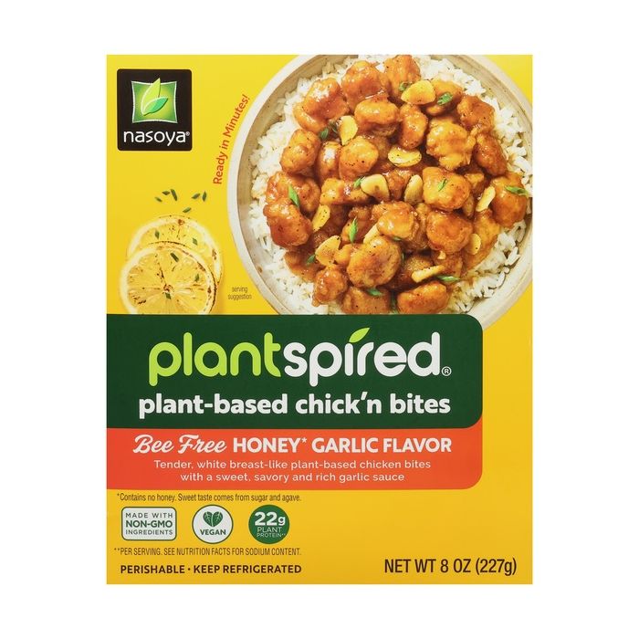 NASOYA: Plant-Based Chick' N Bites Bee Free Honey Garlic Chicken Flavor, 8 oz