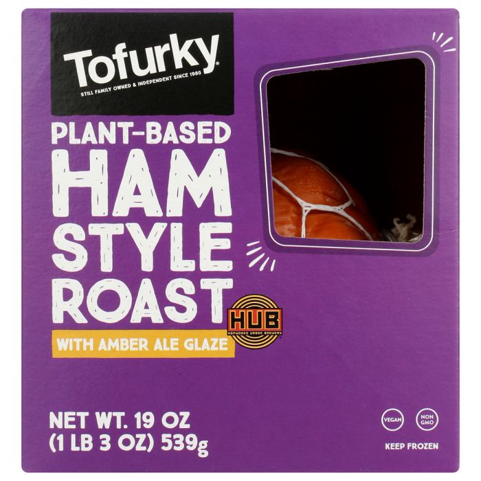 TOFURKY: Ham Style Roast Glazed, 19 oz