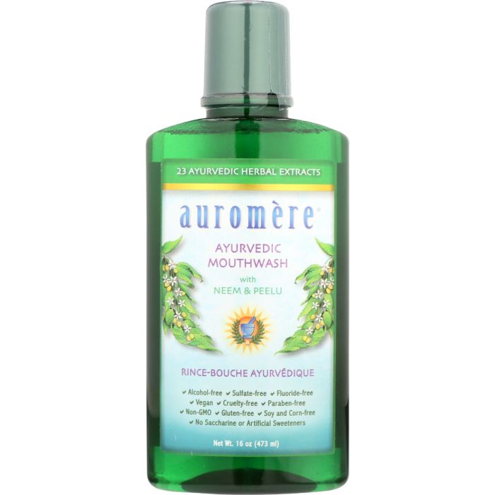 AUROMERE: Ayurvedic Mouthwash, 16 fo