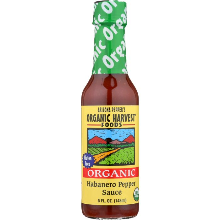 ORGANIC HARVEST FOODS: Habanero Pepper Sauce, 5 oz