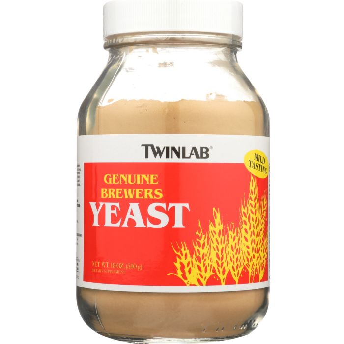 TWINLAB: Genuine Brewers Yeast Powder, 18 oz
