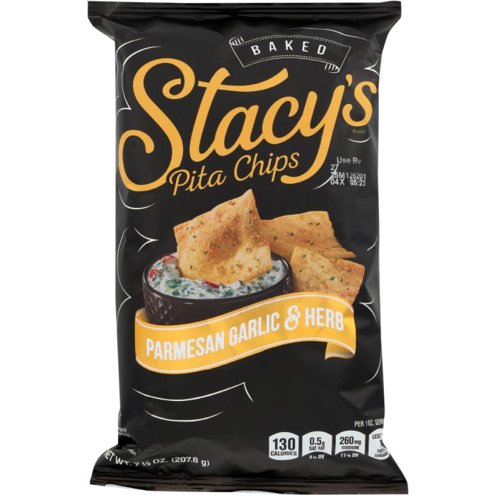 STACY'S: Parmesan Garlic & Herb Pita Chips, 7.33 oz