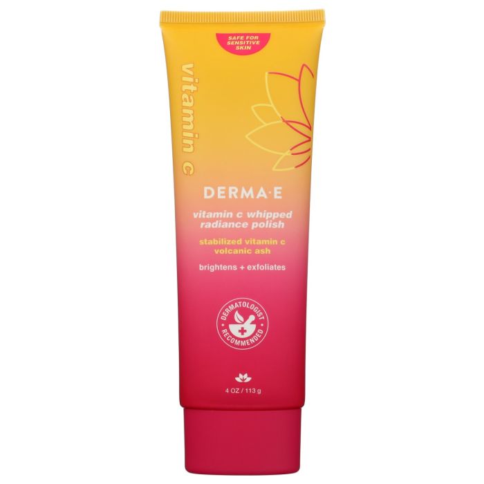 DERMA E: Vitamin C Whipped Radiance Polish, 4 oz