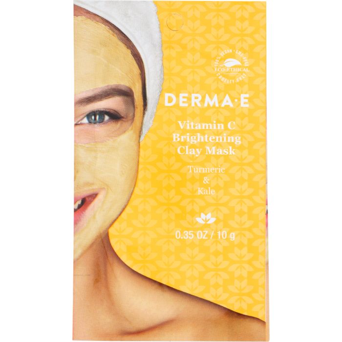DERMA E: Mask Clay Vitamin C Single Use, .35 oz