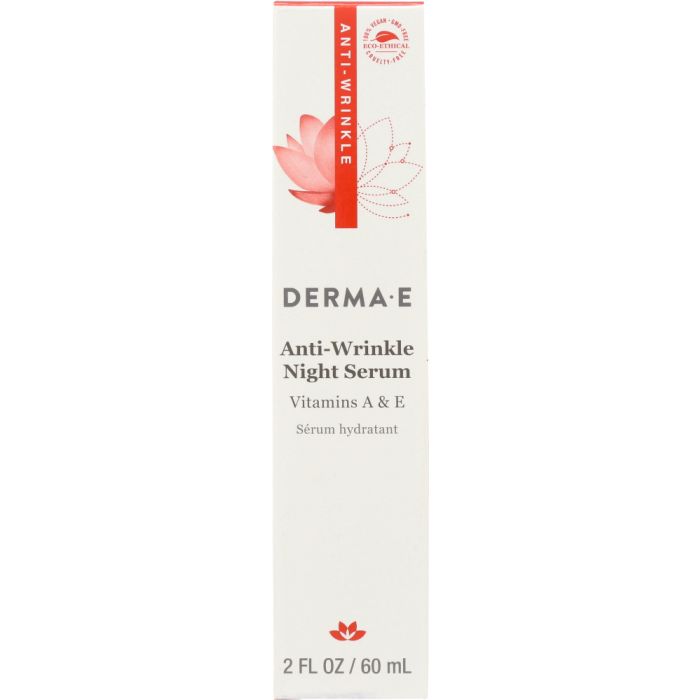 DERMA E: Anti Wrinkle Night Serum with Vitamin A, 2 oz
