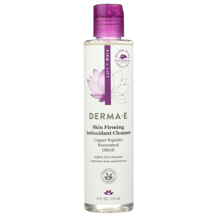 DERMA E: Cleanser Facial Skin Firm, 6 oz