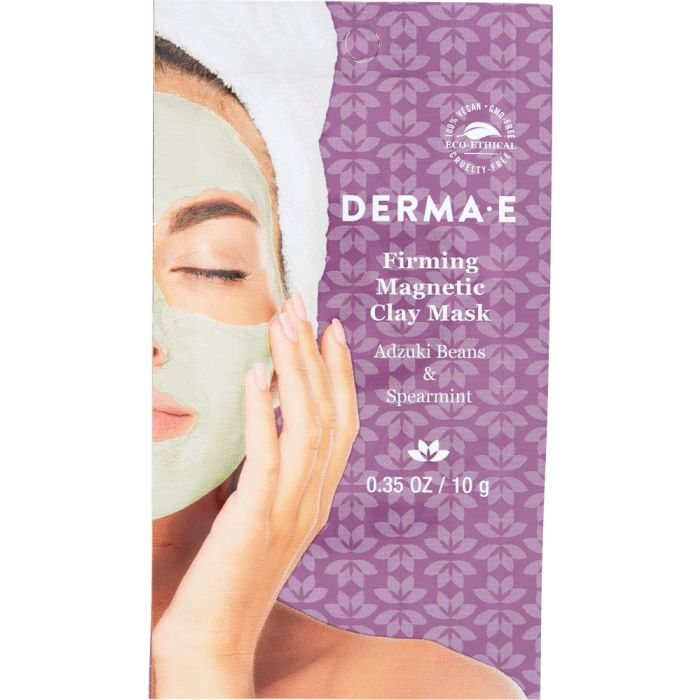 DERMA E: Mask Clay Firming Single Use, 0.35 oz