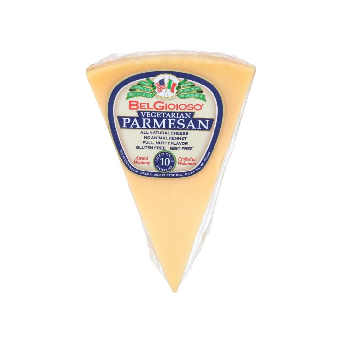 BELGIOIOSO: Vegetarian Parmesan Wedge Cheese, 8 oz