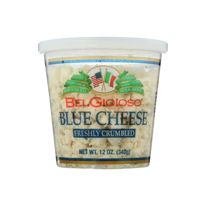 BELGIOIOSO: Blue Cheese Crumbled Cup, 12 oz