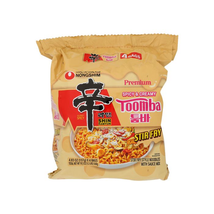 NONG SHIM: Toomba Stir Fry Noodles, 19.3 oz