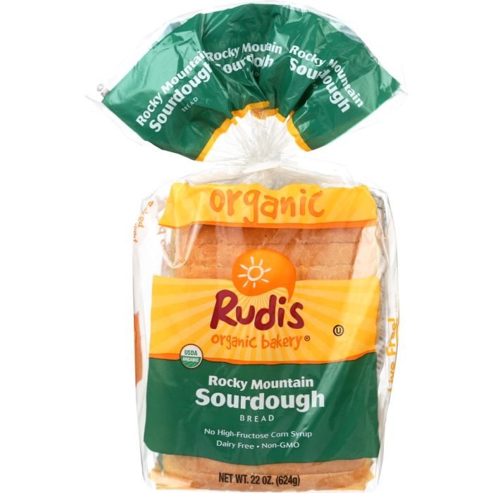 RUDIS: Organic Bakery Organic Rocky Mountain Sourdough Sandwich Bread, 22 oz
