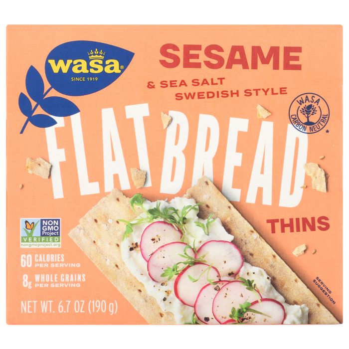 WASA: Thins Sesame, 6.7 oz