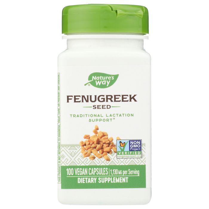 NATURES WAY: Fenugreek Seed, 100 cp