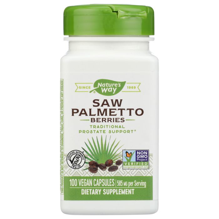 NATURES WAY: Saw Palmetto Berries 100Vegcp, 100 cp